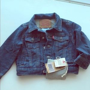 NWT Levi 12 Month Denim Jacket